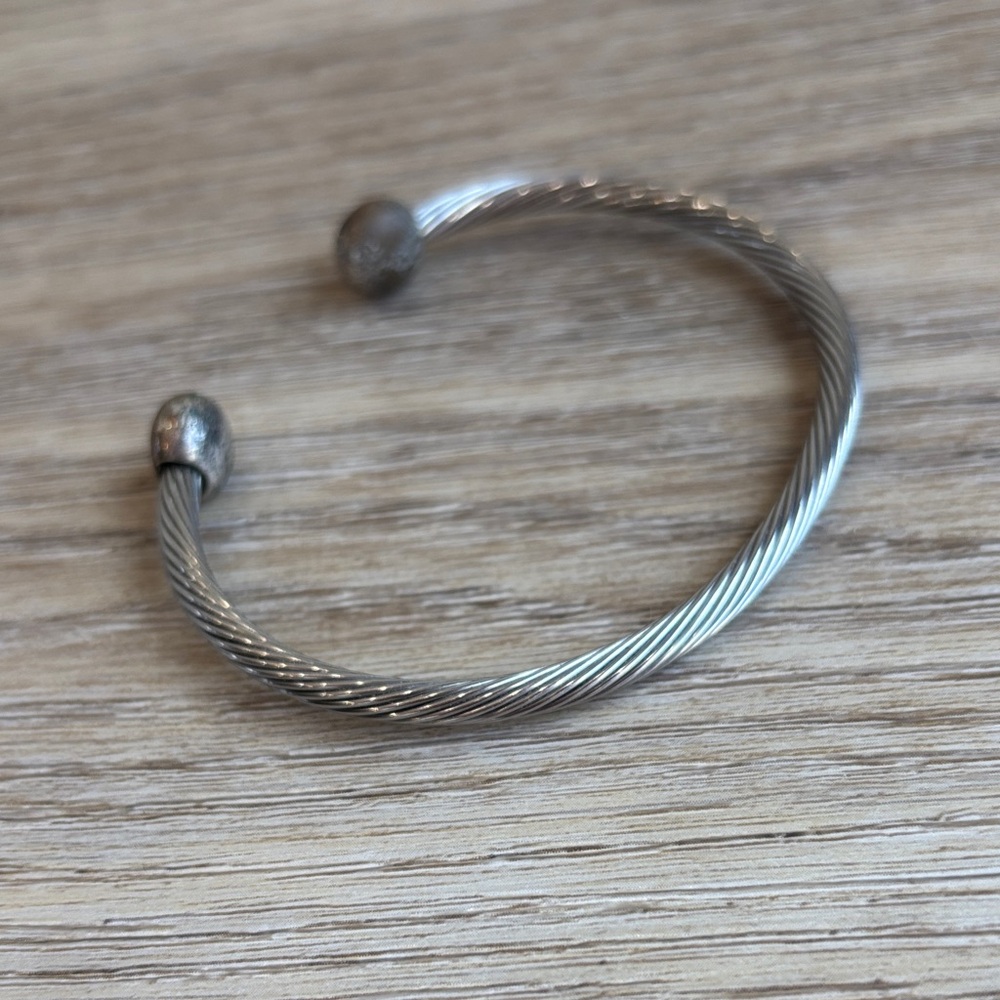 Twisted Silver Women's Bracelet